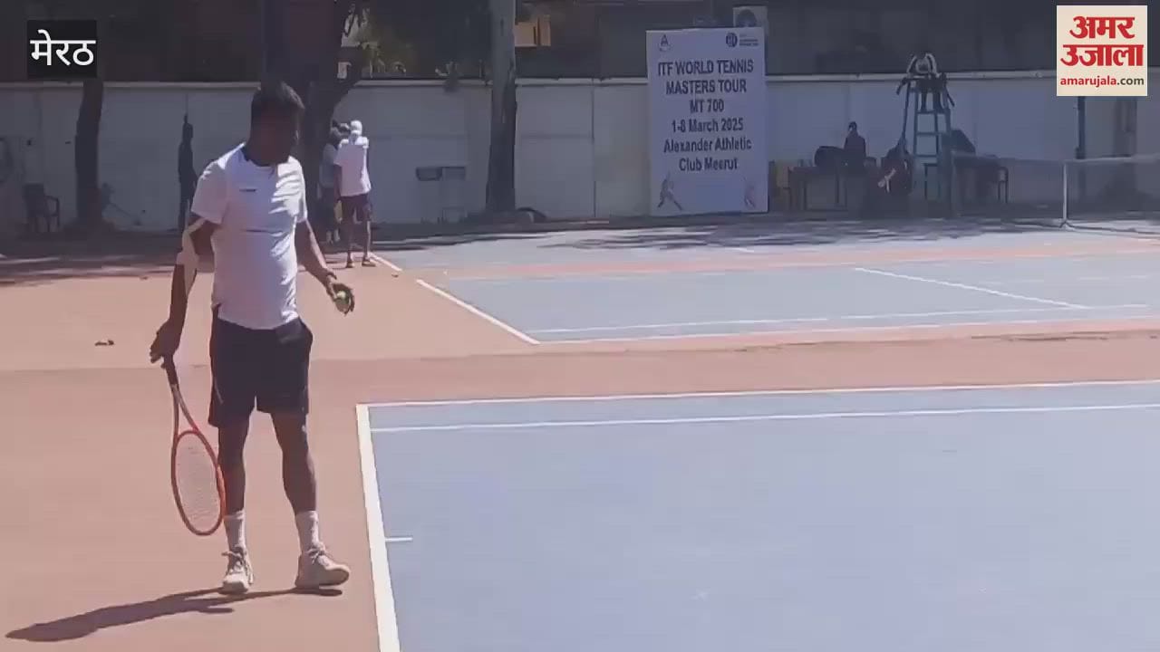VIDEO : Meerut: Lawn tennis competition organized