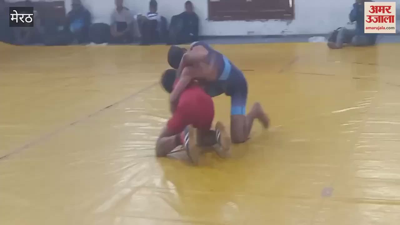 VIDEO : Meerut: Organization of wrestling competition