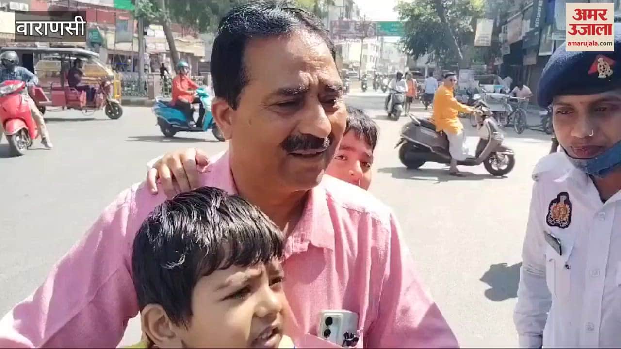 VIDEO : Women police took charge of traffic in Kashi