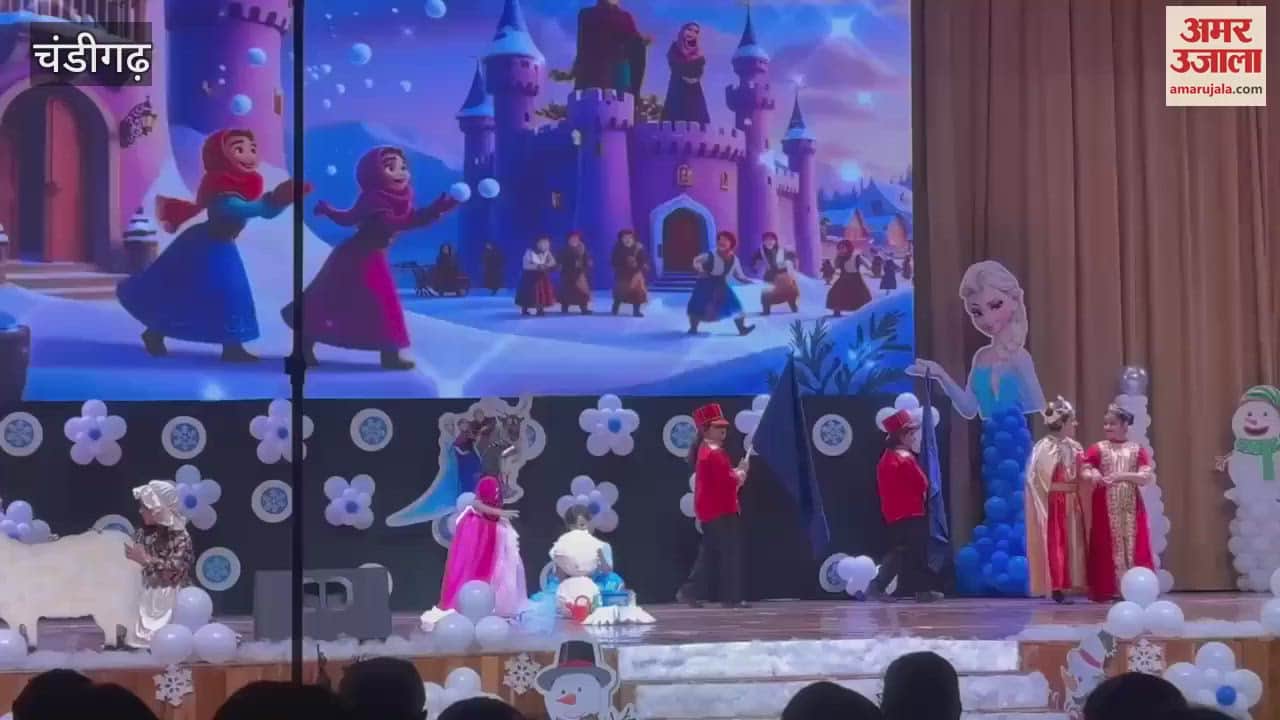 VIDEO : Students of Sacred Heart Senior Secondary School in Chandigarh mesmerized the audience at the annual function