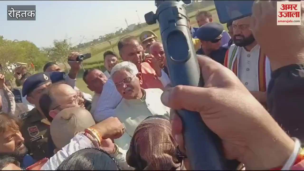 VIDEO : Chief Minister Naib Saini reached Rohtak's Mastnath Math, spoke about Himani murder case...