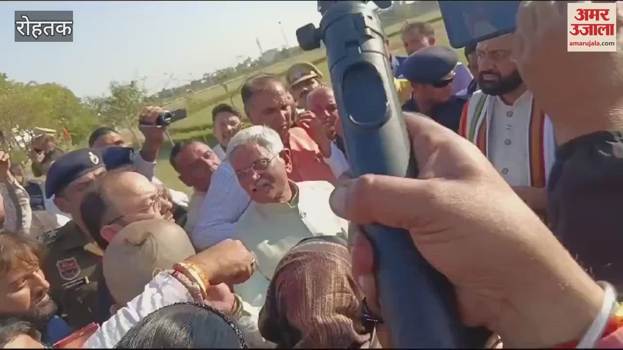 VIDEO : Chief Minister Naib Saini reached Rohtak's Mastnath Math, spoke about Himani murder case...