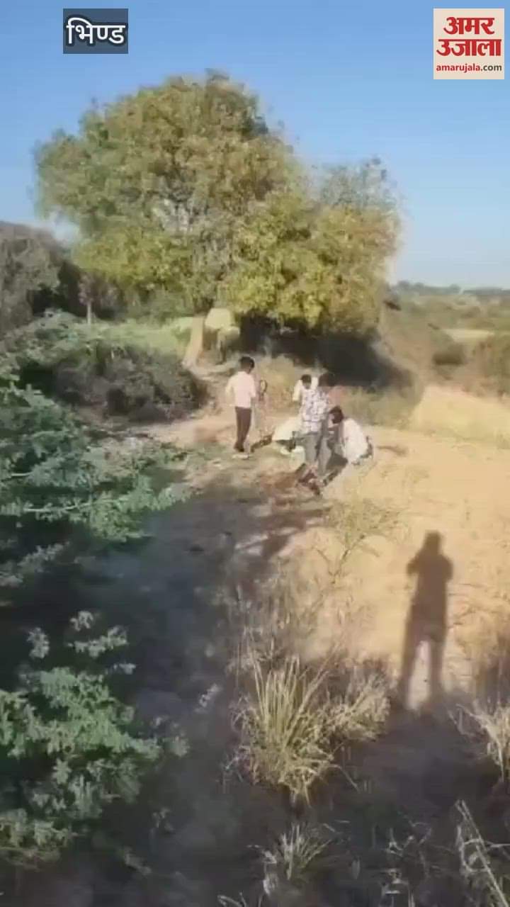 Bhind News youth who came to meet his girlfriend was beaten up by villagers with belts and sticks