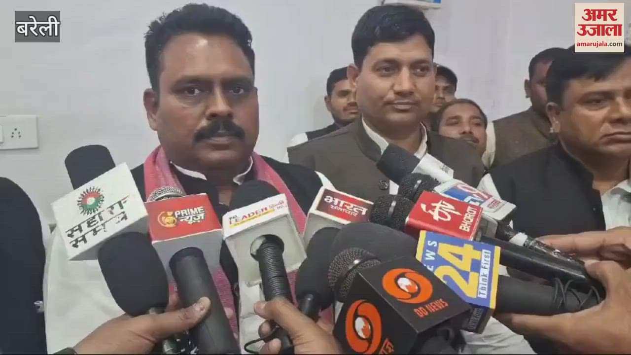 VIDEO : SP leader Rajpal Kashyap got angry on CO Anuj Chaudhary statement