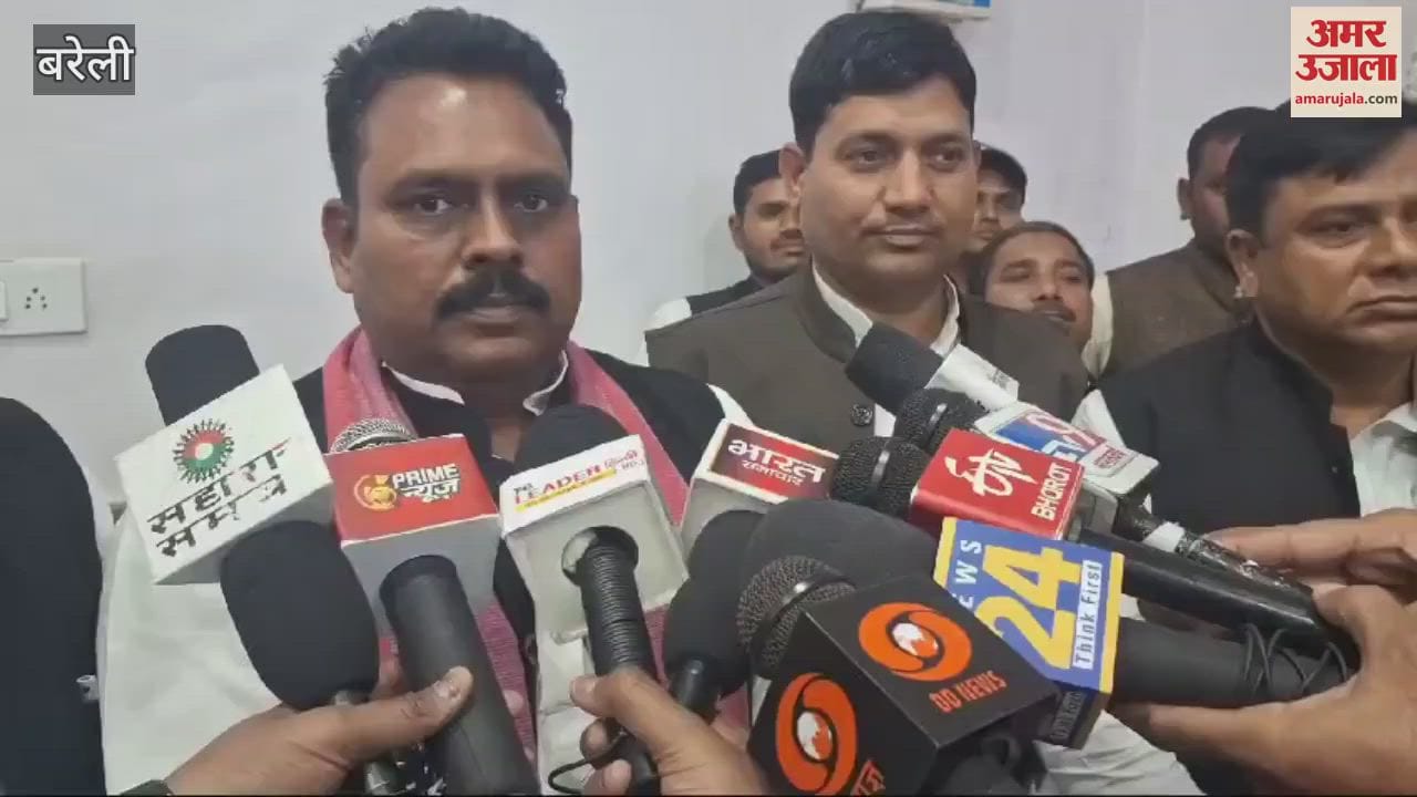 VIDEO : SP leader Rajpal Kashyap got angry on CO Anuj Chaudhary statement