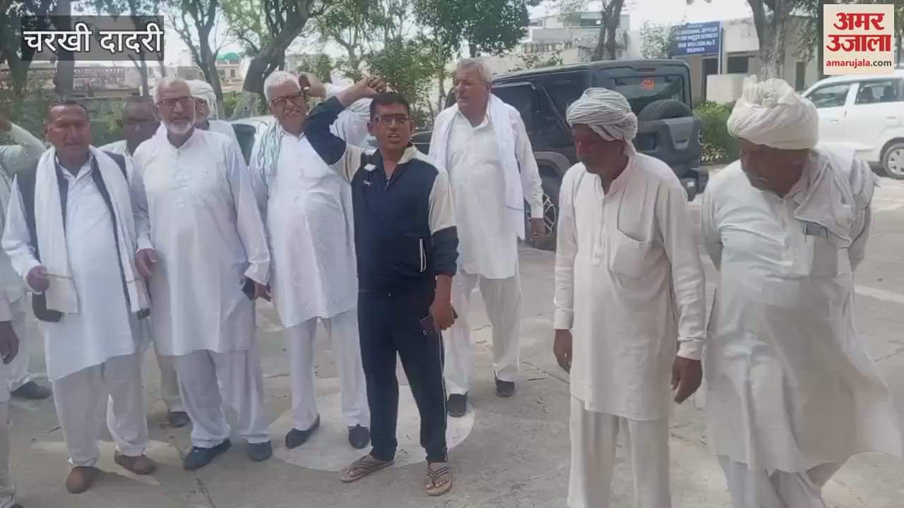 VIDEO : Farmers submitted a memorandum to SDM for crop compensation in Dadri