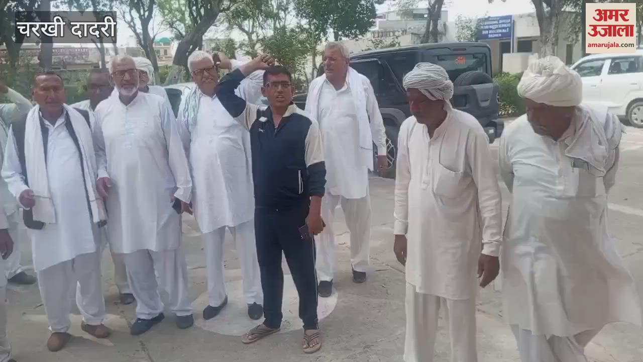VIDEO : Farmers submitted a memorandum to SDM for crop compensation in Dadri