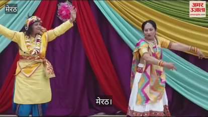 VIDEO : Holi Milan function was organized in IMA Hall located in Bachha Park in Meerut