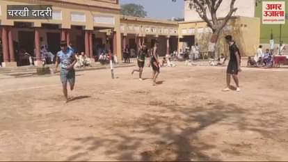 VIDEO : State level semi final kho-kho matches started in Dadri