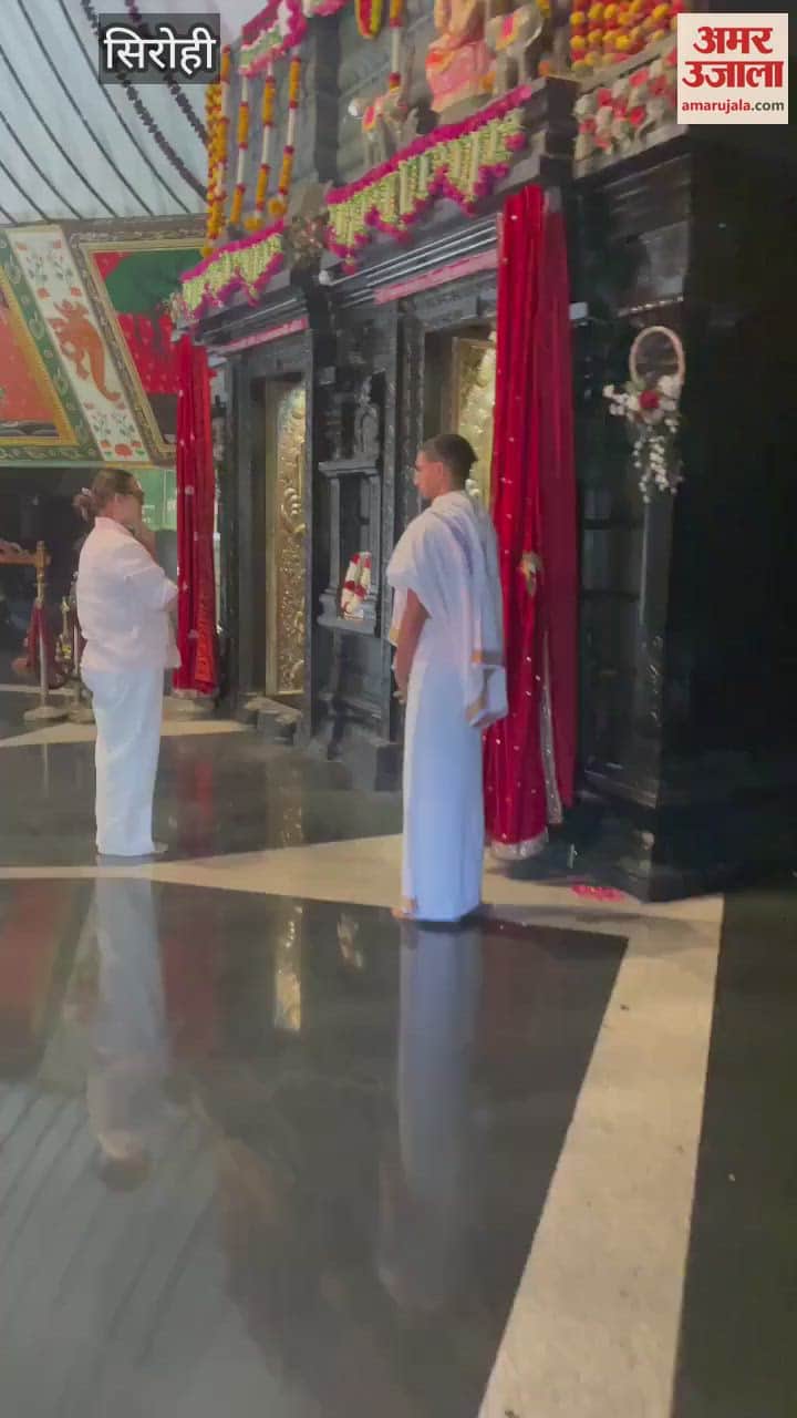 Sirohi News: Actress Shilpa Shirodkar reached Aburoad for film shooting