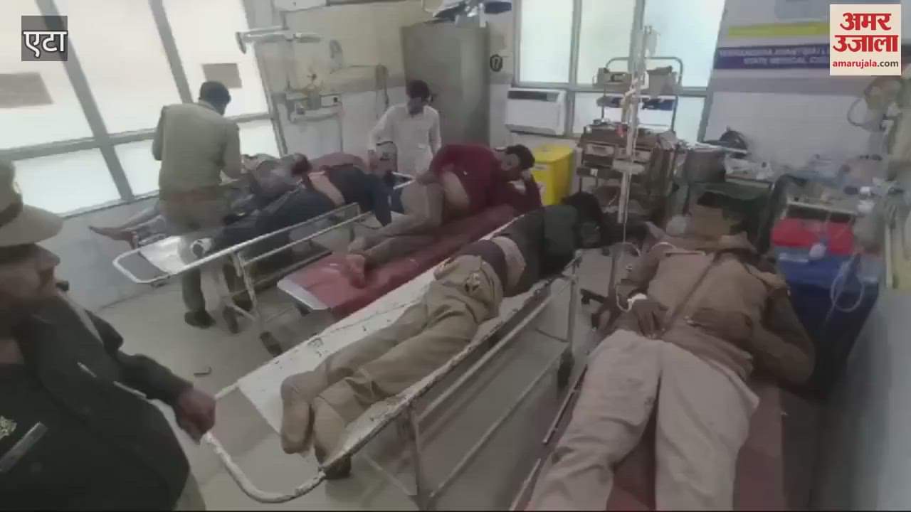 VIDEO : Car collides with police jeep woman dies in horrific accident