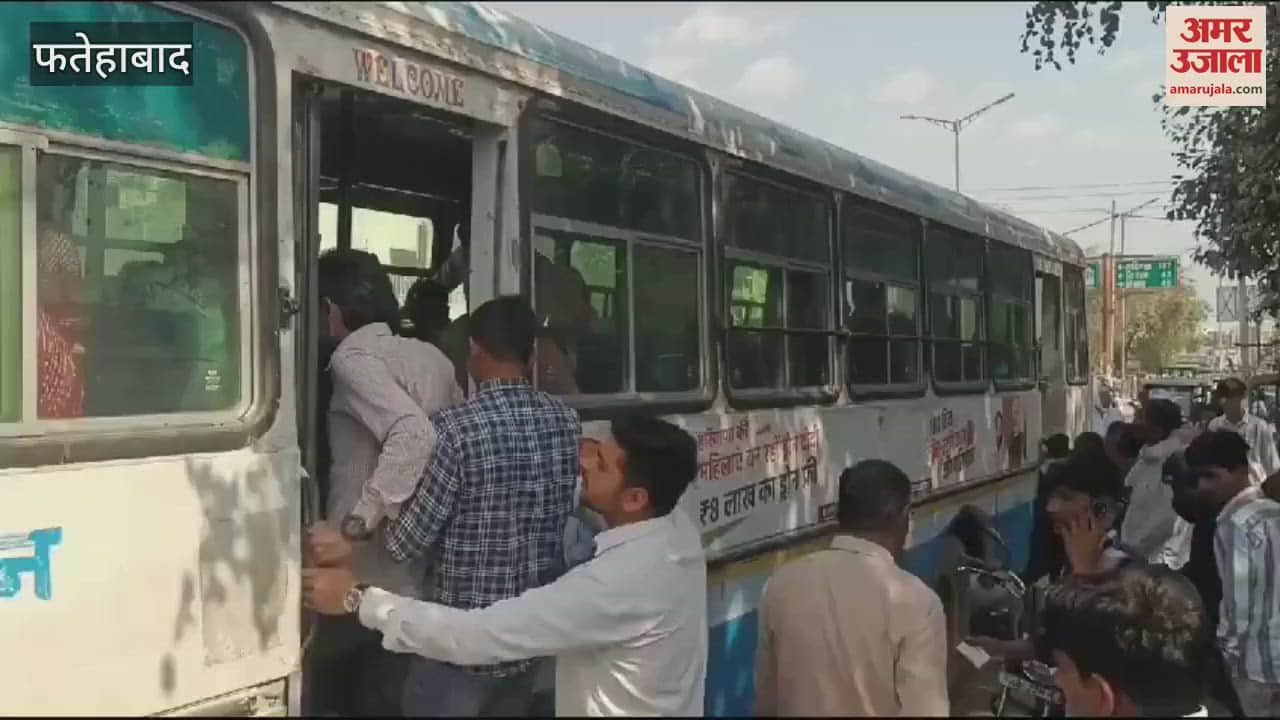 VIDEO : Roadways operated special buses for Baba Mansagar fair held in village Dhingsara of Fatehabad