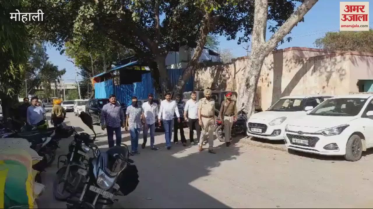 VIDEO : मोहाली सीआईए ने वाहन चोर गैंग के तीन बदमाश पकड़े