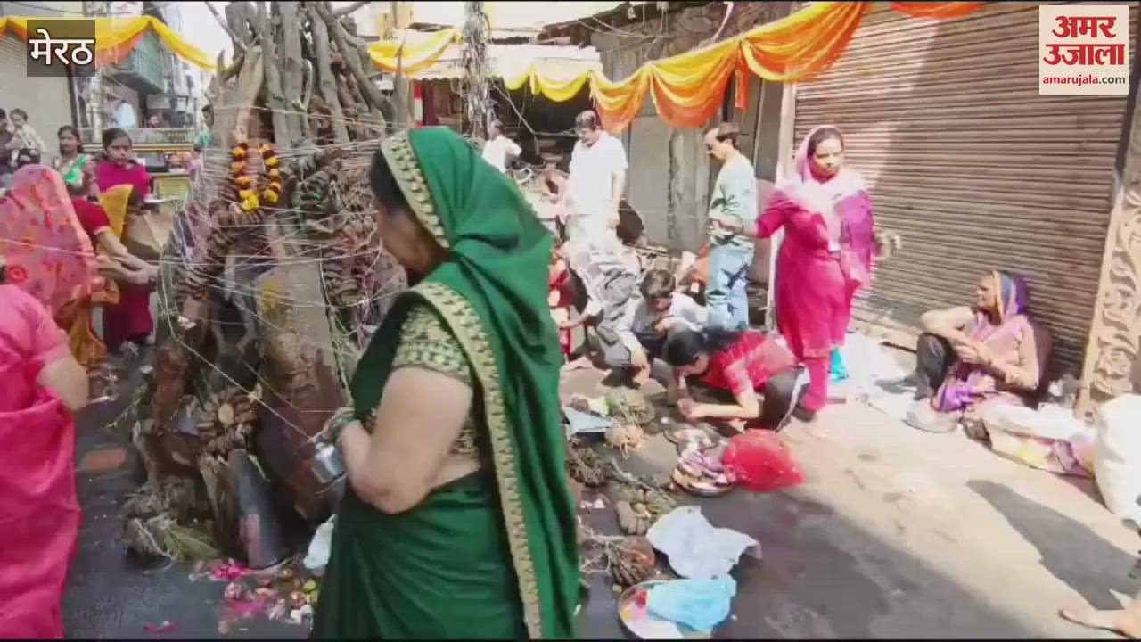 VIDEO : Meerut: Holika worshiped