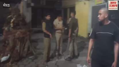 VIDEO : Meerut: Police stopped DJ after fight in Lalkurti
