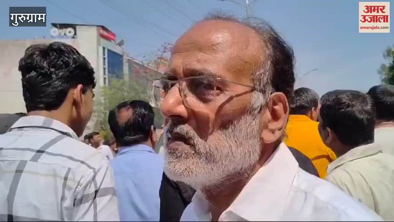 VIDEO : People welcoming Gurugram Municipal Corporation Mayor Rajrani Malhotra