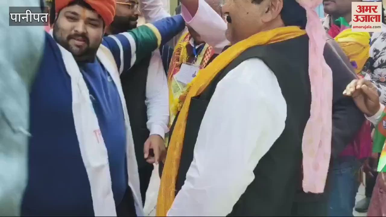 VIDEO : Lotus bloomed in Panipat, BJP won 23 out of 26 wards