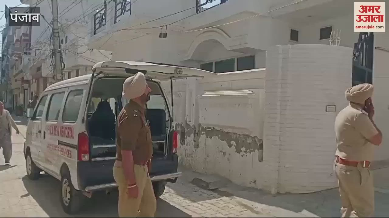 VIDEO : Encounter in Moga Police encounter with gangster hiding in rented house