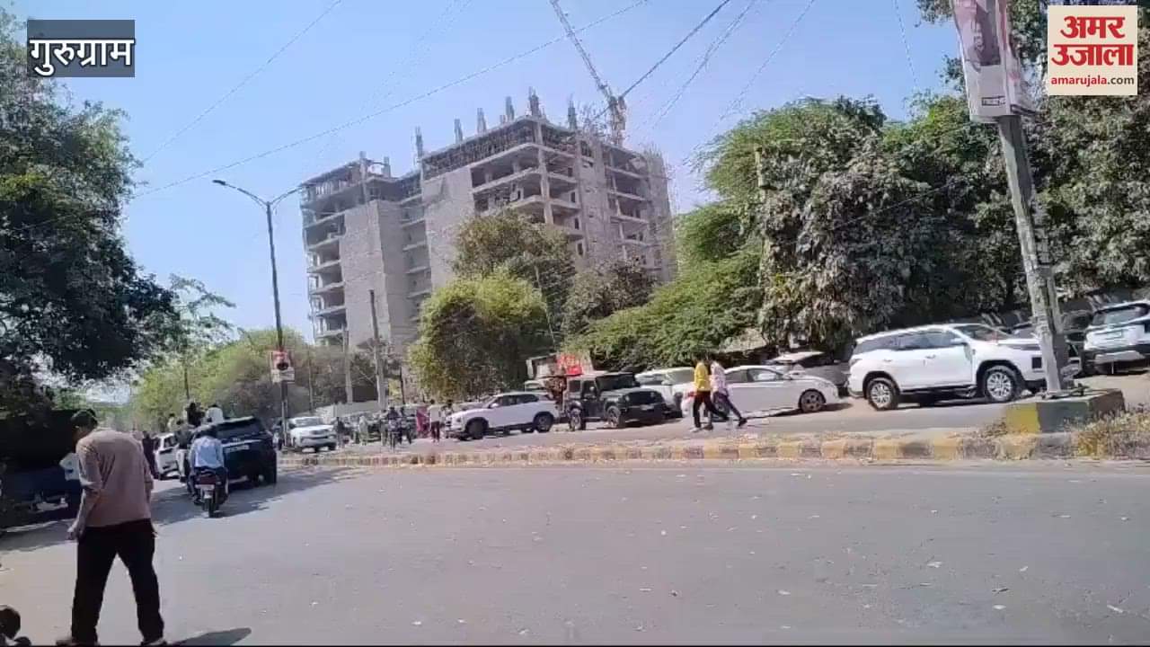 VIDEO : some forgot morality and some forgot the pollution of city In celebrations in Gurugram