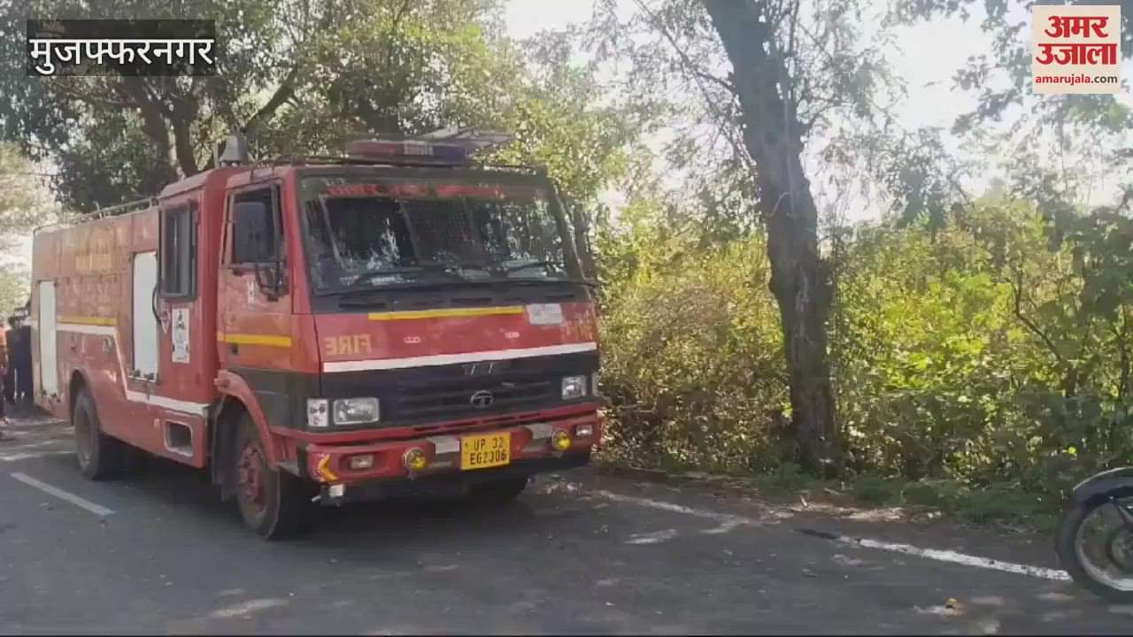 VIDEO : Muzaffarnagar: CNG cylinder explodes in car, Rajiv and Mainpal burn alive while screaming