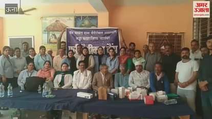 VIDEO : Third free medical checkup camp organized at Guru Ravidas Mandir Amb