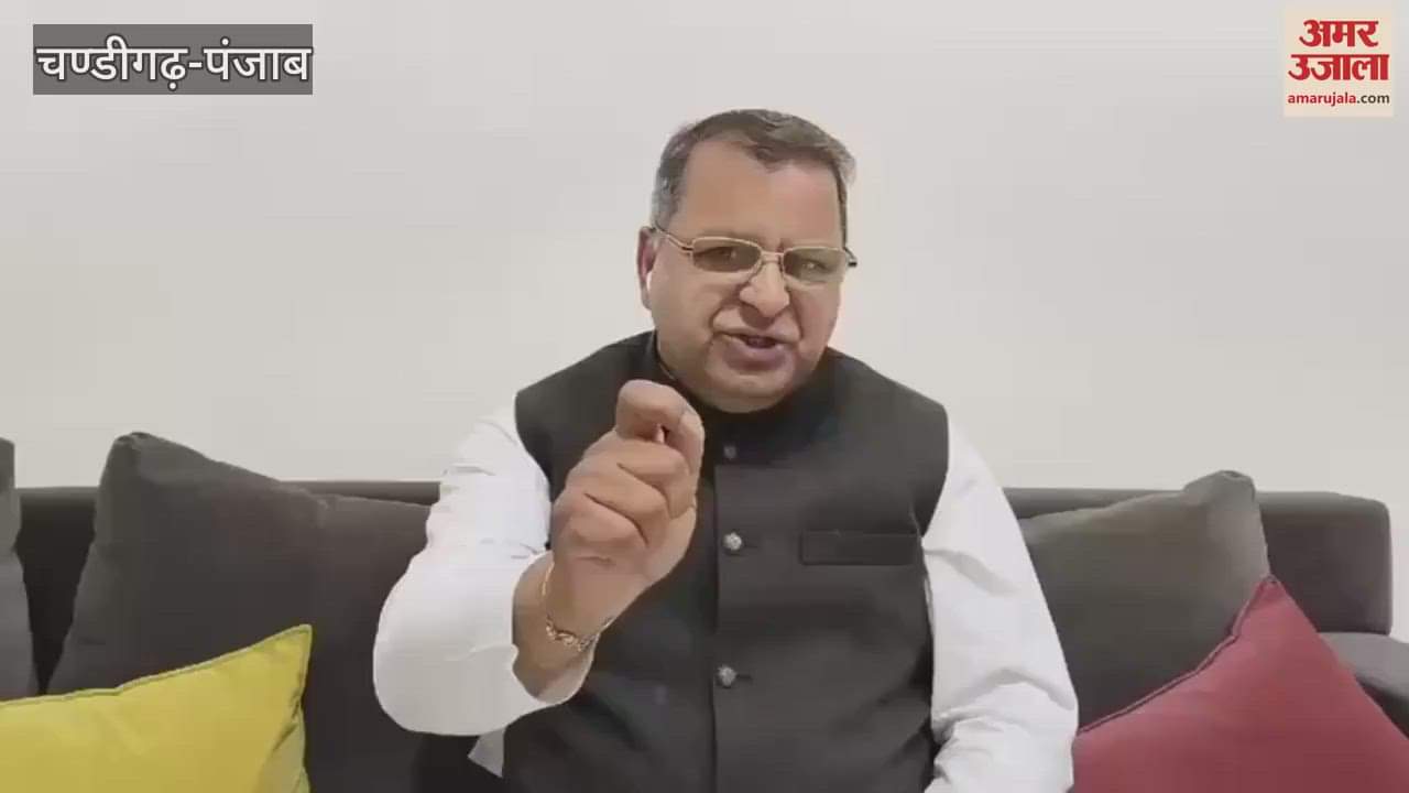 VIDEO : Statement of AAP leader Neel Garg... Crooks should leave Punjab