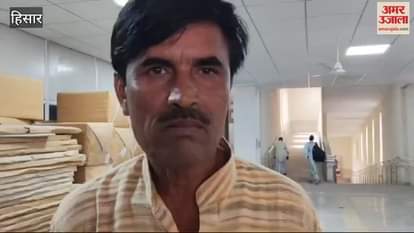 VIDEO : helpless father has been wandering for justice in Hisar for six years, the accused have not been arrested yet