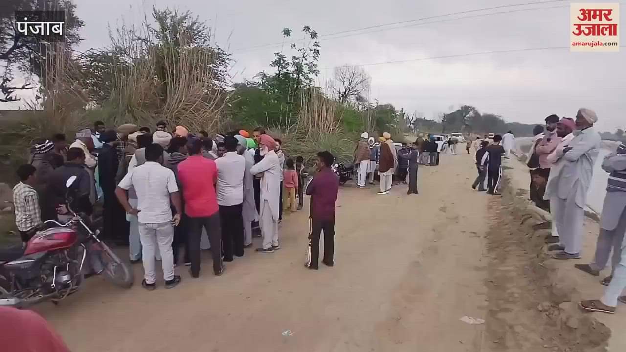 VIDEO : Father and son jumped into Rajasthan feeder in Muktsar