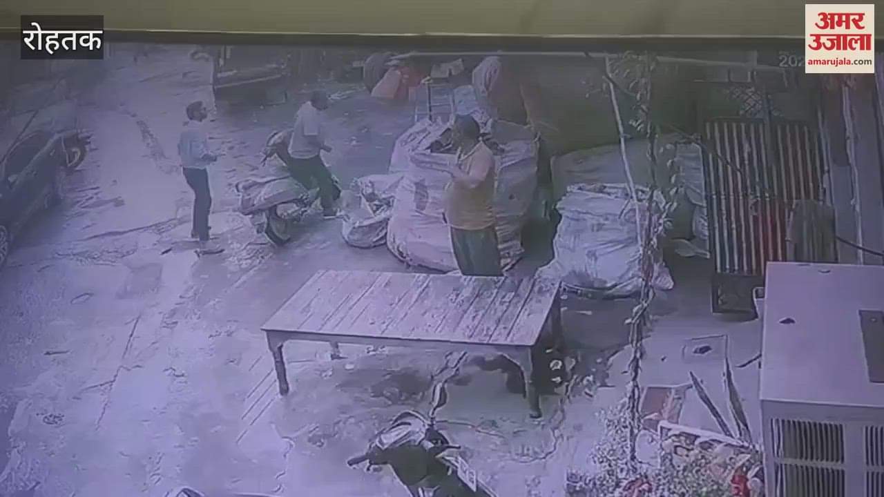 VIDEO : Police rushed to Rohtak's Garhi locality, youth beaten up due to election rivalry, vandalism