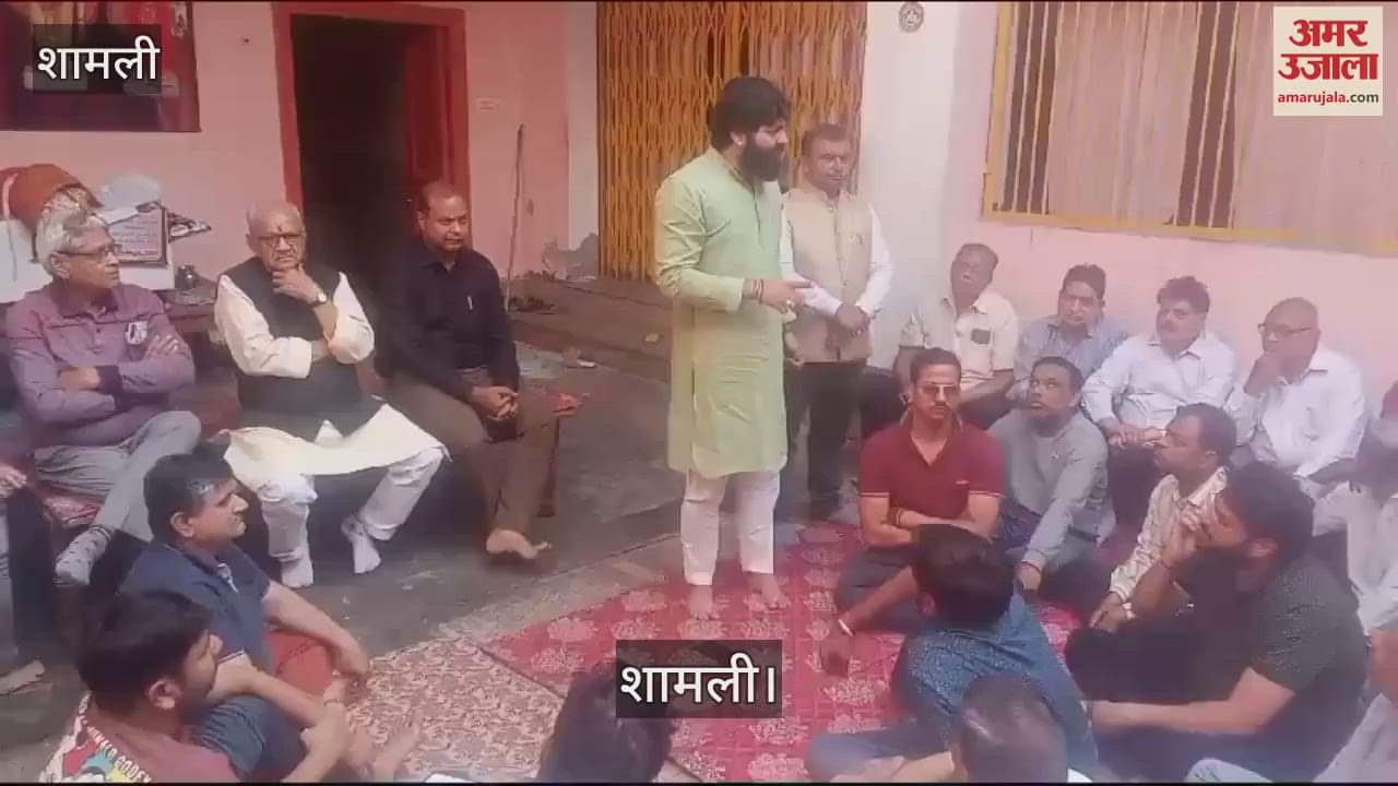 VIDEO : Temple committee and traders again face to face over shop dispute in Shamli