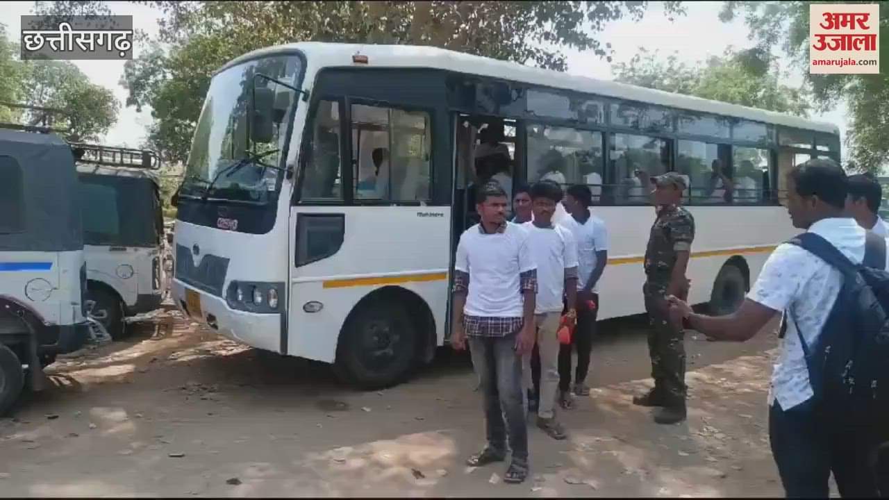 VIDEO : 16 महिला नक्सली समेत छत्तीसगढ़ के 64 नक्सलियों का तेलंगाना में आत्मसमर्पण, देखें वीडियो