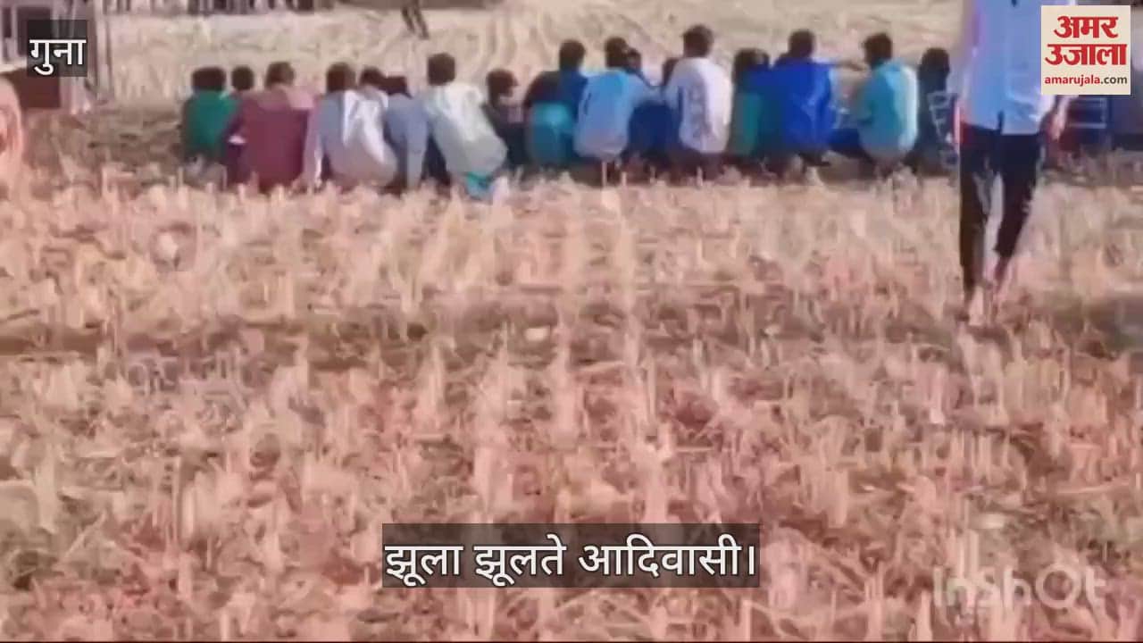 Tribals swing on the dangerous 30 feet high swing of Lakkad Devta after their wish is fulfilled