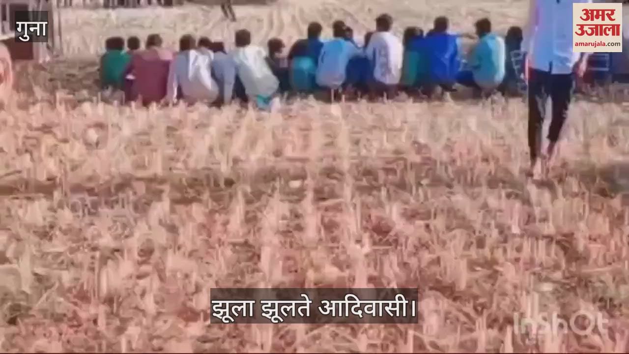 Tribals swing on the dangerous 30 feet high swing of Lakkad Devta after their wish is fulfilled