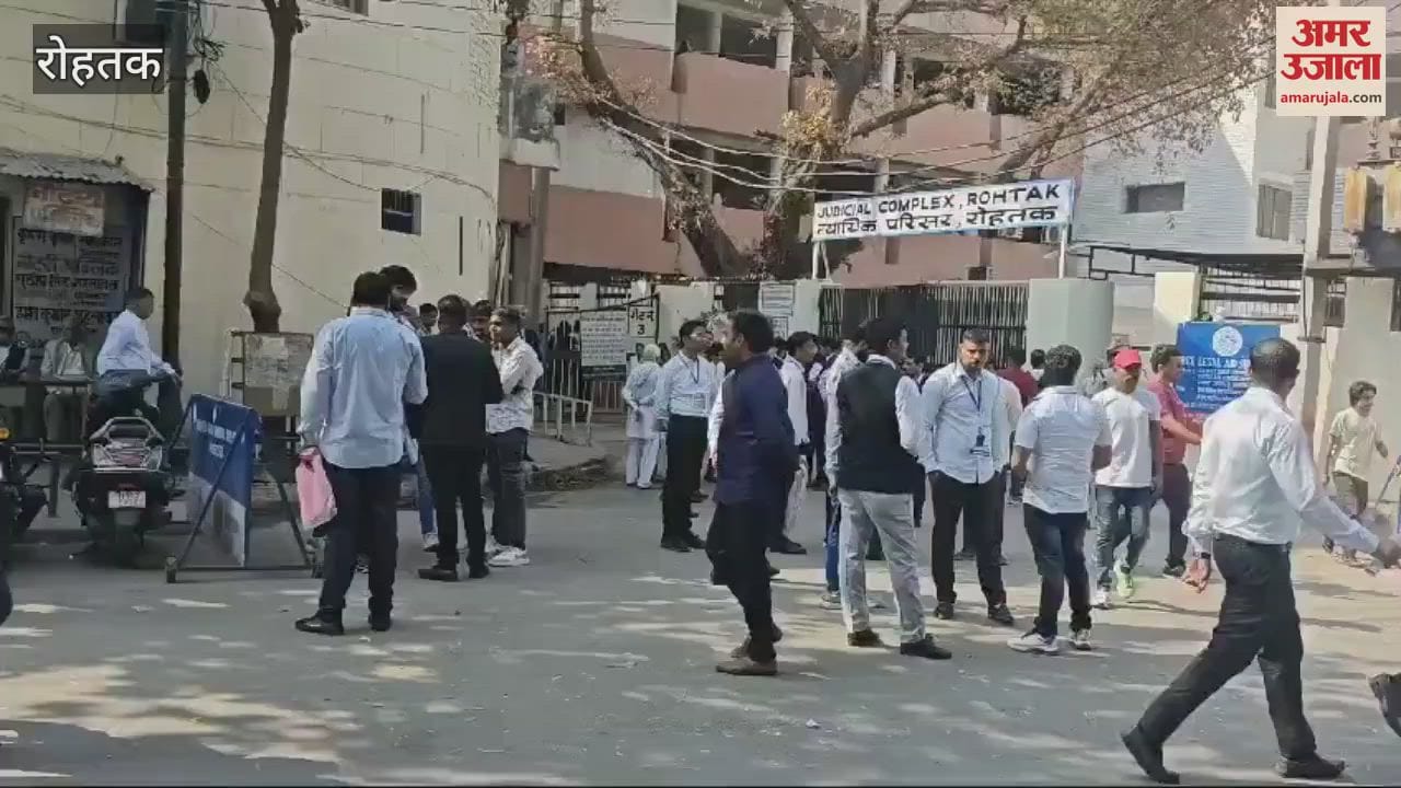 VIDEO : रोहतक जिला बार चुनाव, चार पदों के लिए हो रहा मतदान