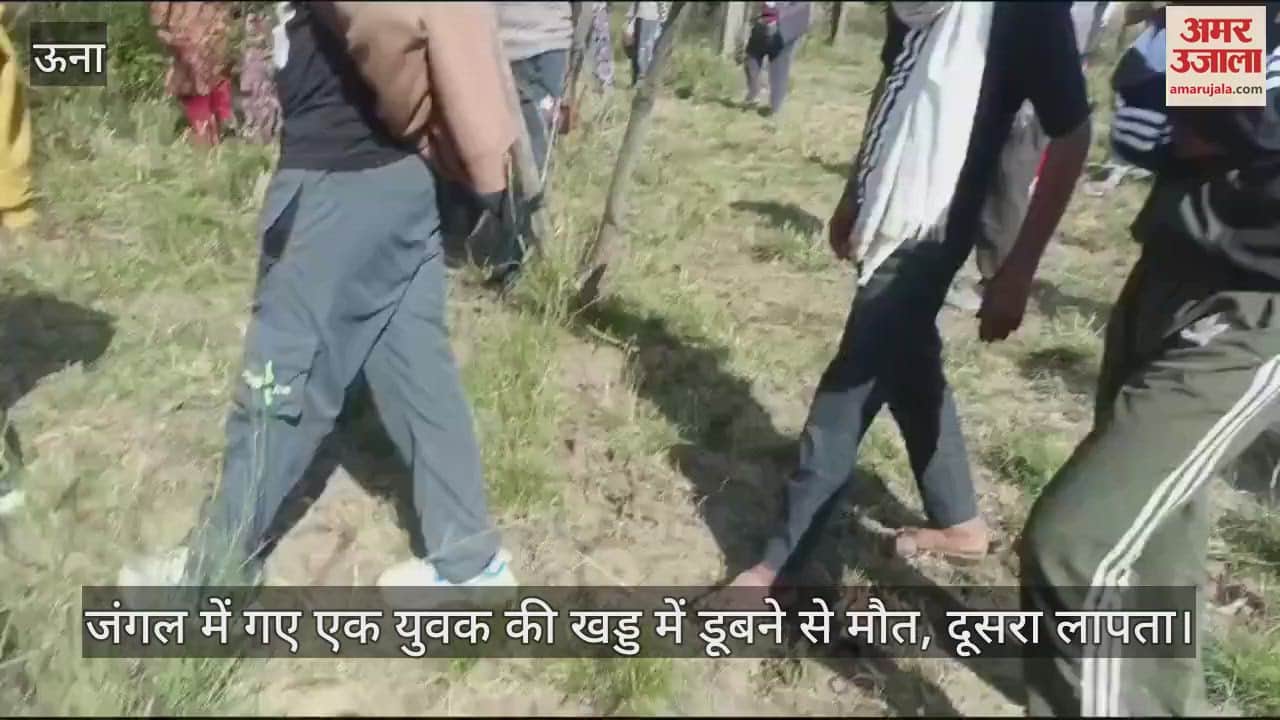 VIDEO : One of the youths who went to the forest died after drowning in a ravine, one is missing