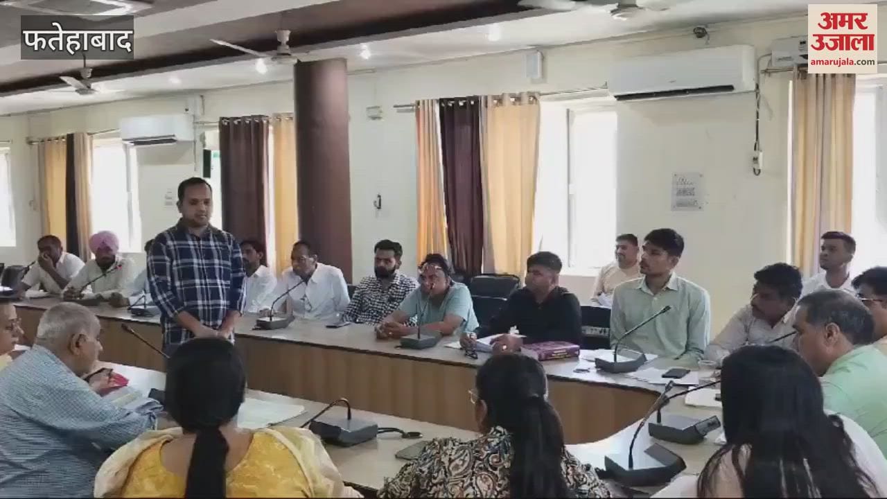 VIDEO : Ruckus in budget meeting in Nagar Parishad Fatehabad