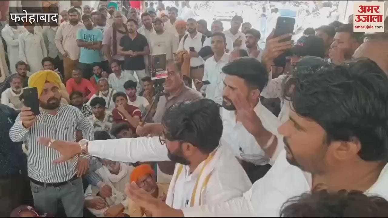 VIDEO : SP takes action in Fatehabad in the case of assault on Sarpanch representative, accused policeman sent to line