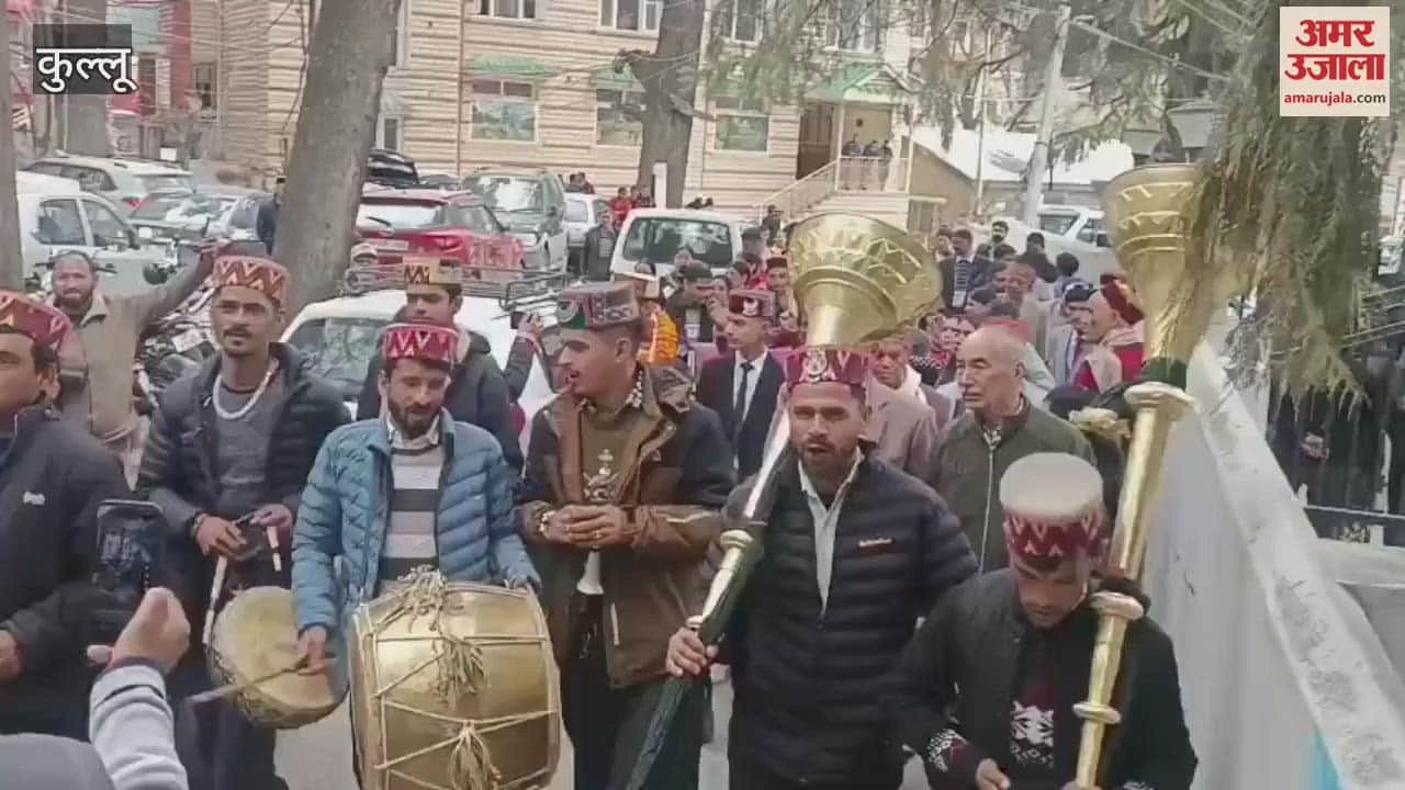 VIDEO : Giridhar who returned with the gold medal was welcomed with drums in Kullu