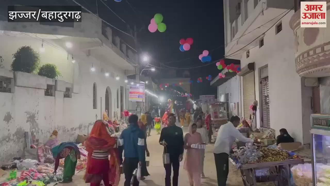 VIDEO : Crowd of devotees gathered at Shri Budhho Mata Mandir in Jhajjar
