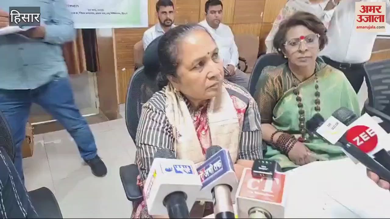 VIDEO : National Women's Commission member Mamta Singh reached Hisar, said- Tere Mere Sapno's team will tell about responsibilities after marriage