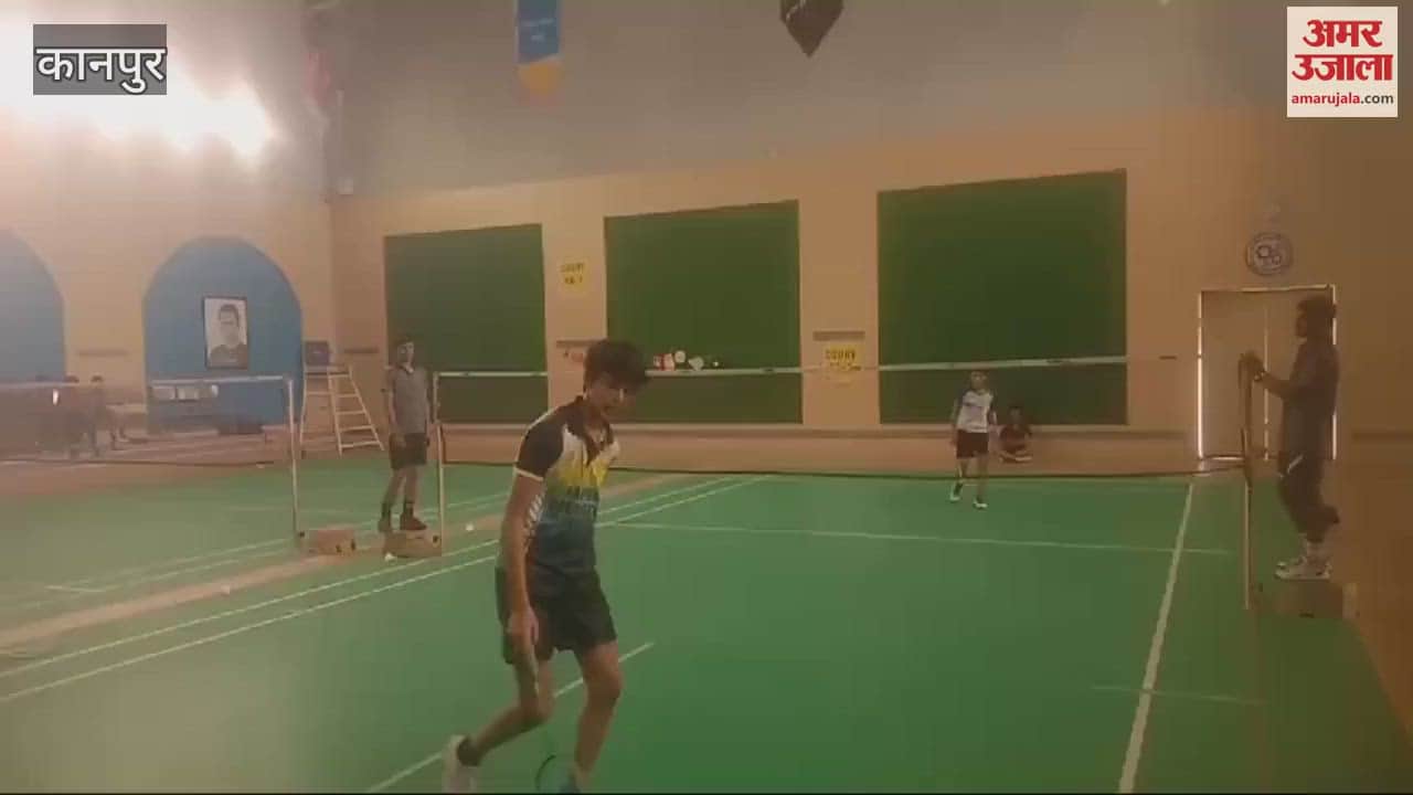 VIDEO : Kanpur team selected for junior badminton competition