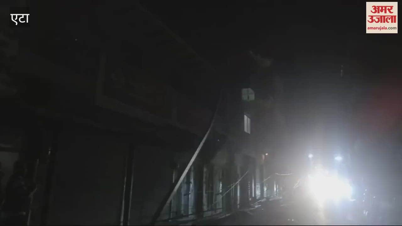 VIDEO : Truck damaged five electric poles power outage