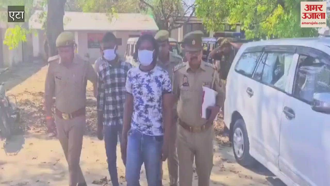 VIDEO : Neighbors committed theft in Aliganj two arrested