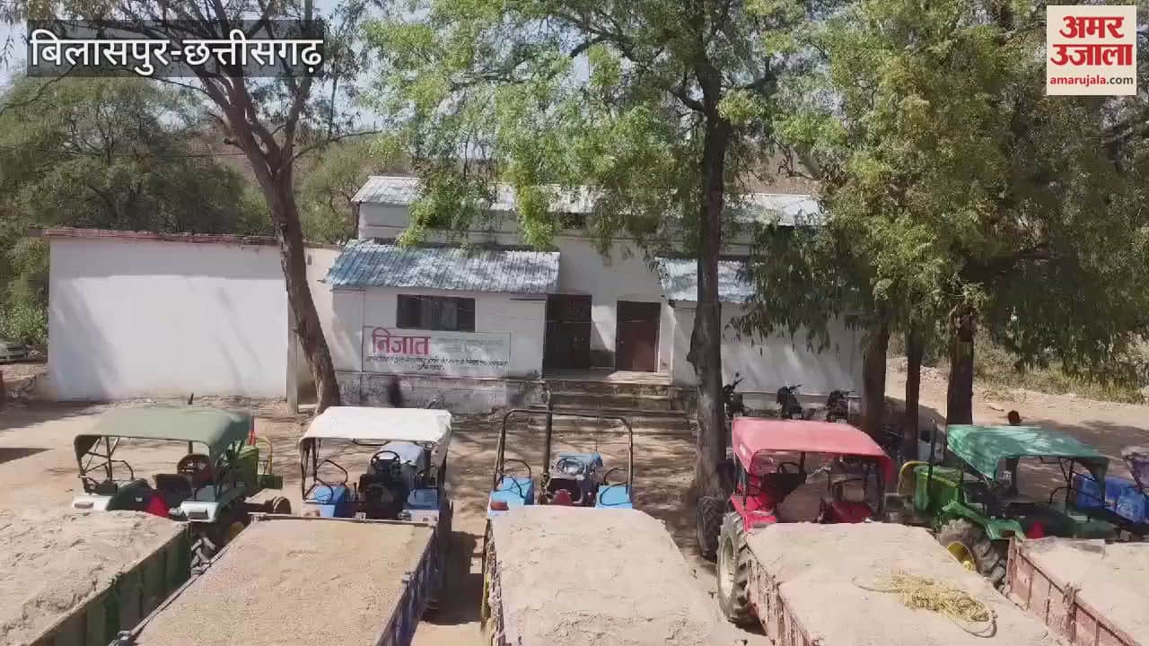 VIDEO : Rapid action against sand mafia in Bilaspur chhattisgarh