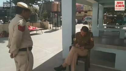 VIDEO : A monk was found dead in Amb Nagar Panchayat