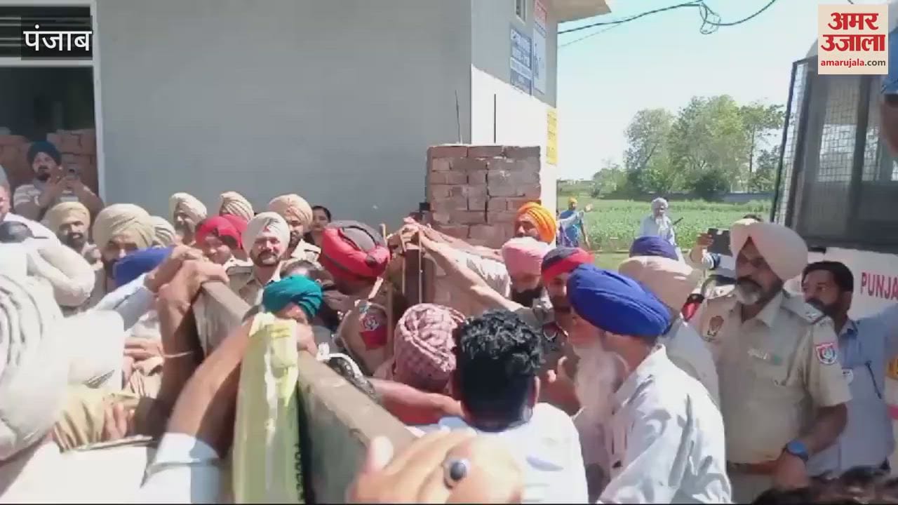 VIDEO : मोगा में भी किसानों और पुलिस के बीच झड़प