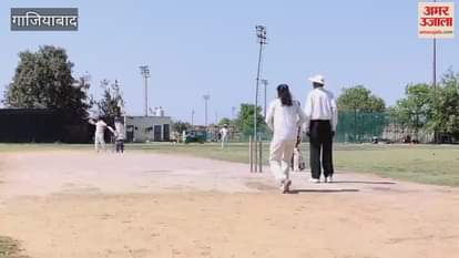 VIDEO : Female players were seen playing GCA Women League cricket match in Ghaziabad