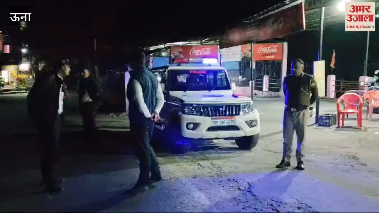 VIDEO : The pressure pipe of the HRTC bus coming from Chandigarh burst there were 45 passengers inside