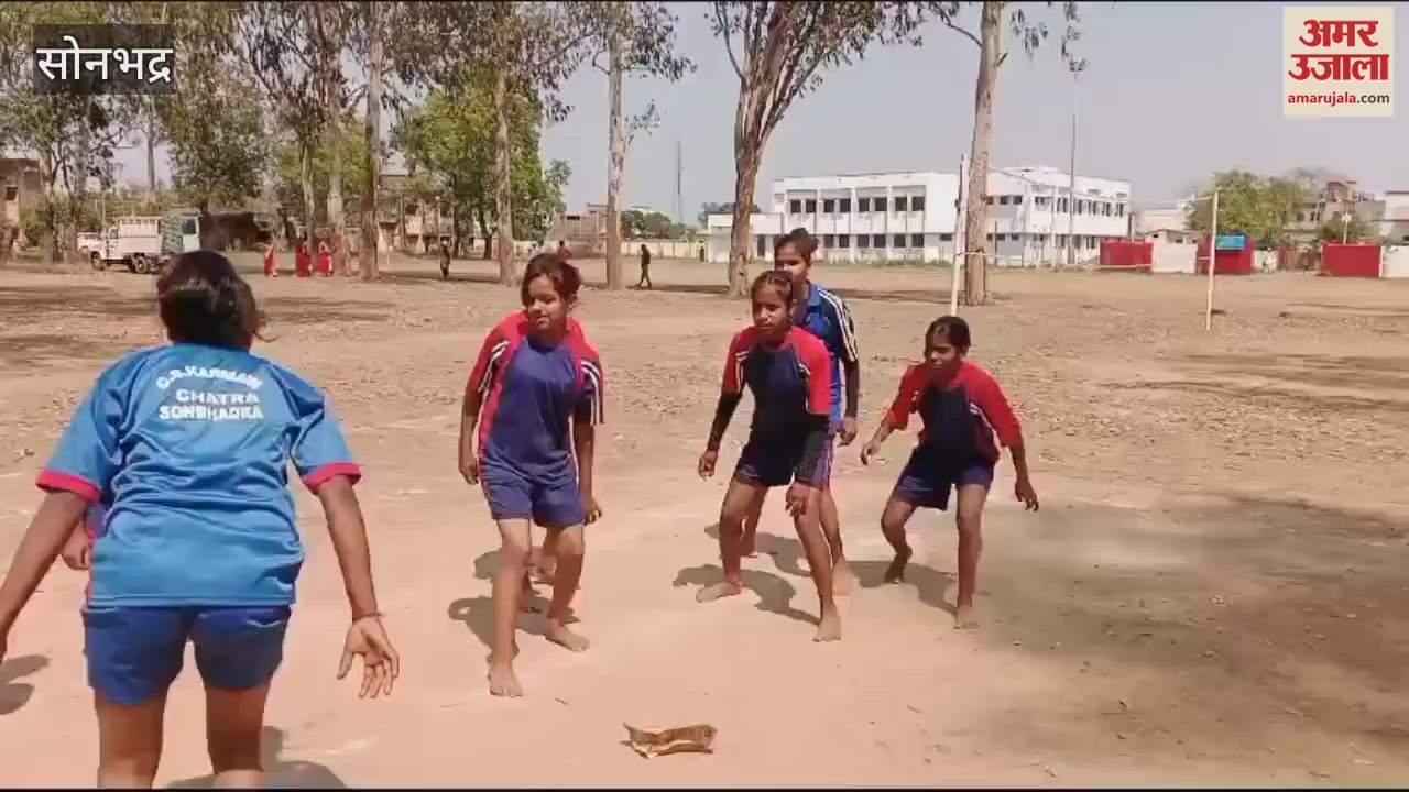 VIDEO : Student Manoj Kumar tops in 100 meter race and shot put