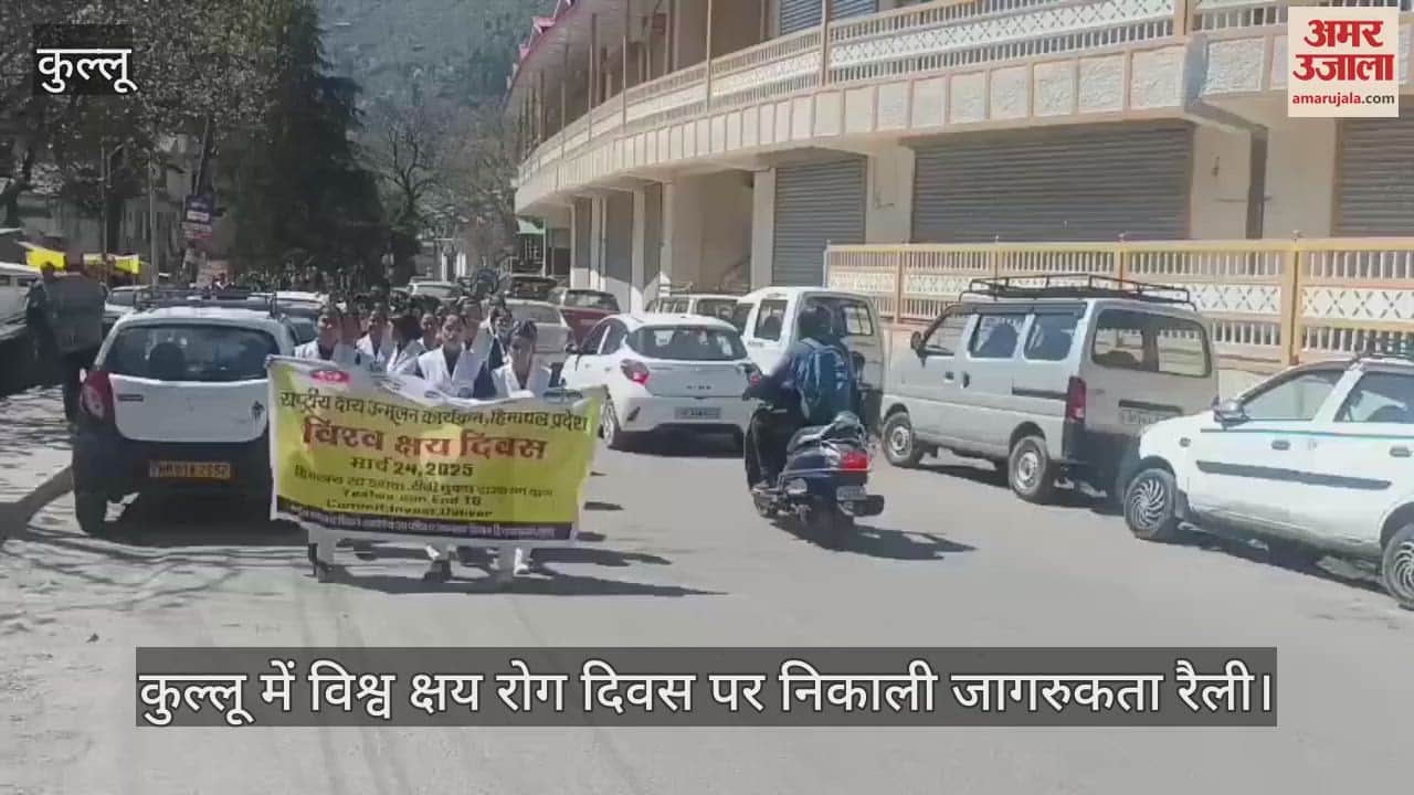 VIDEO : Awareness rally taken out on World Tuberculosis Day in Kullu